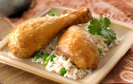 Spiced Coconut Drumsticks