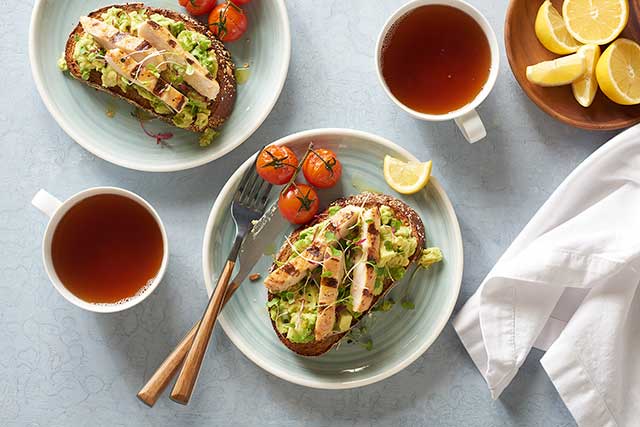 Avocado Toast with Chicken