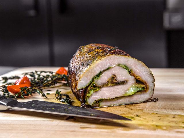 Tuscan Turkey Breast Roulade