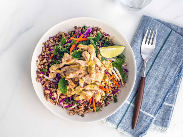 Thai Chicken Grain Bowl