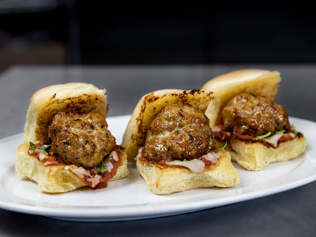 Turkey Meatball Sliders