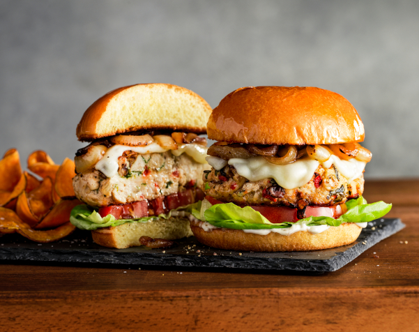 Loaded Turkey Burger