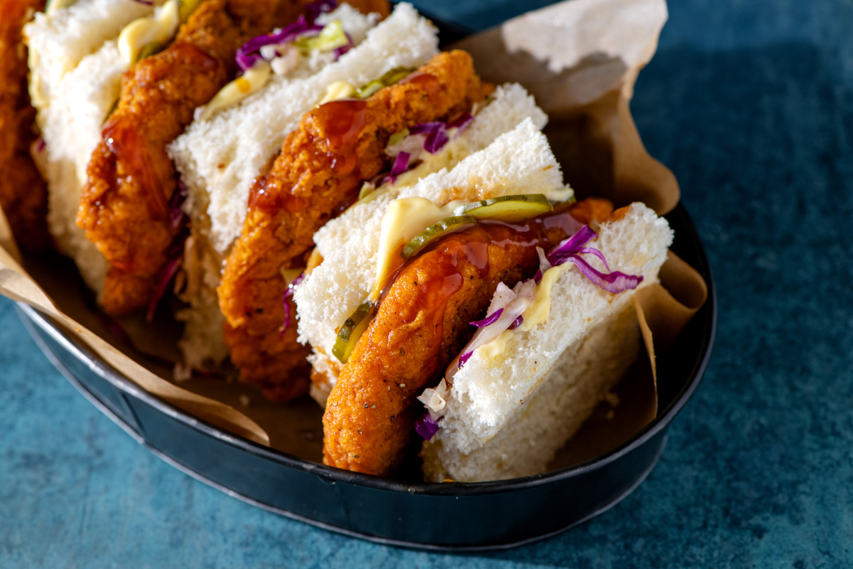 Spicy Chicken Katsu Sandwich