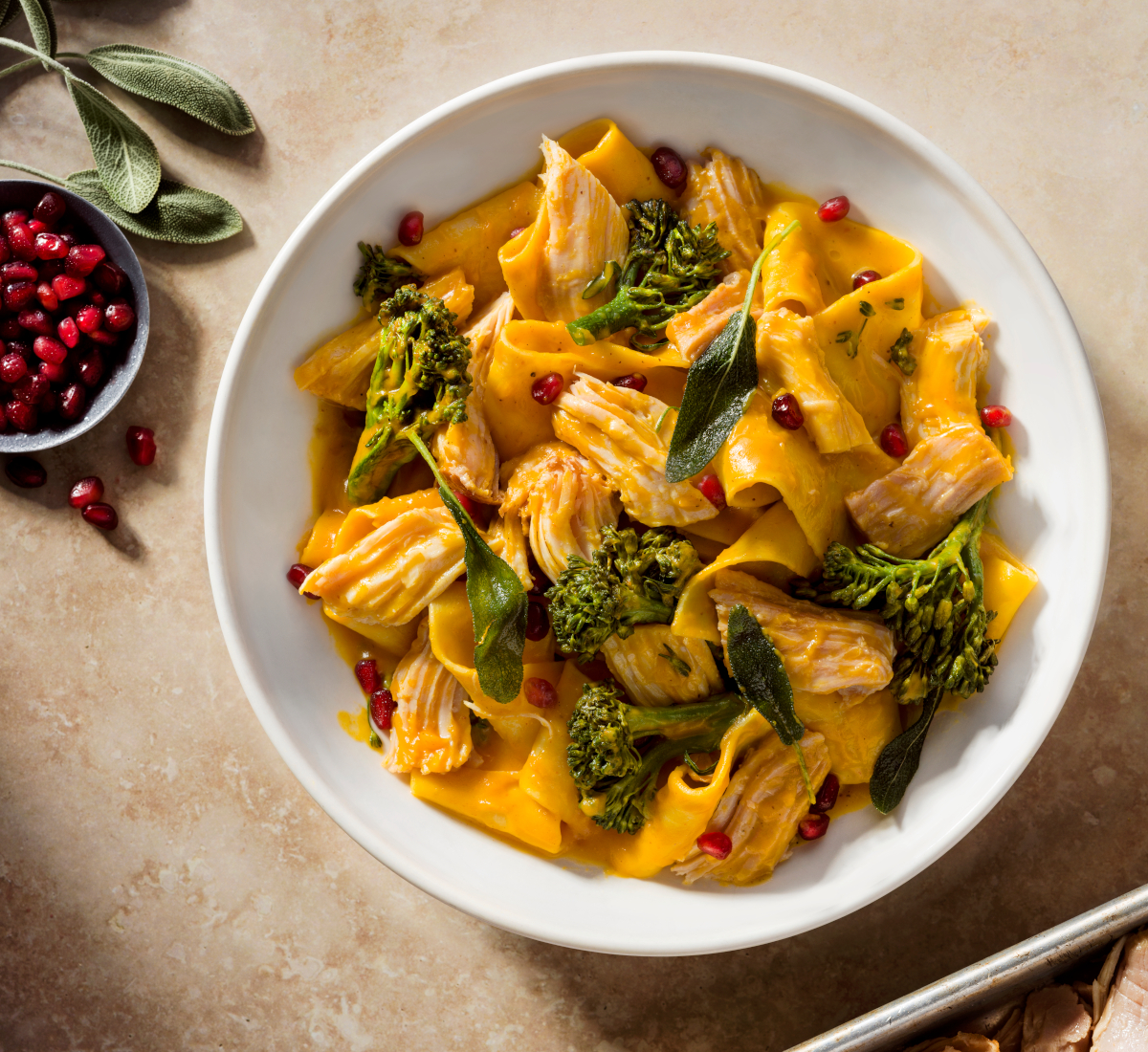 Autumn Turkey-Pumpkin Pappardelle