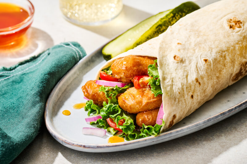 Hot Honey Chicken Tender Wrap