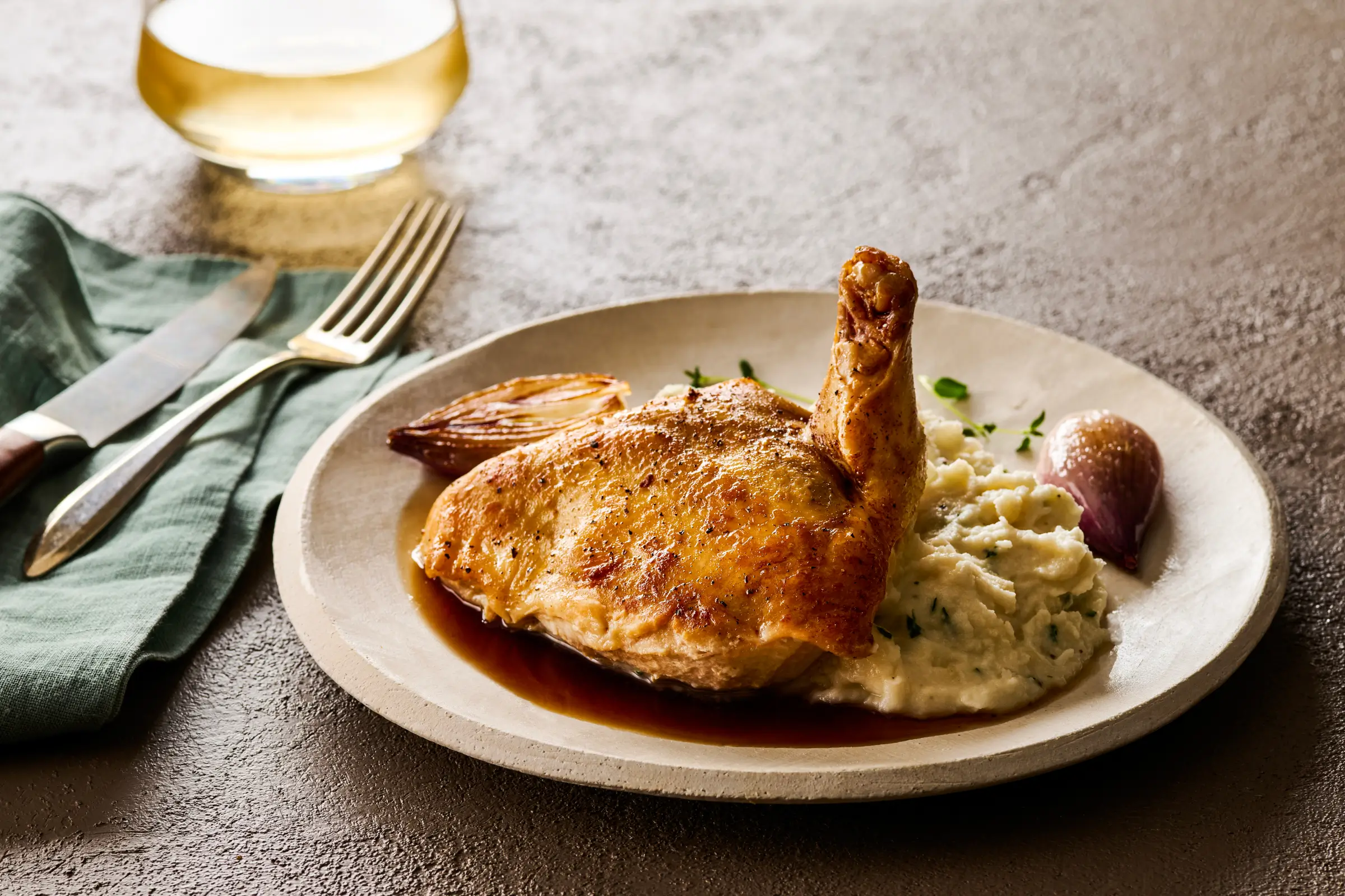 Blood Orange Bourbon Chicken