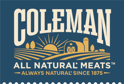 Coleman All Natural Meats™️ Logo