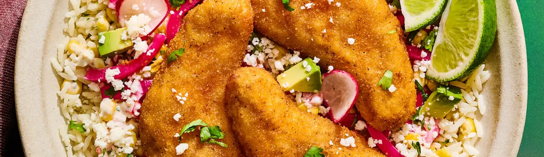 Elevate Your Summer Menu with this Chicken Tender Elote Bowl