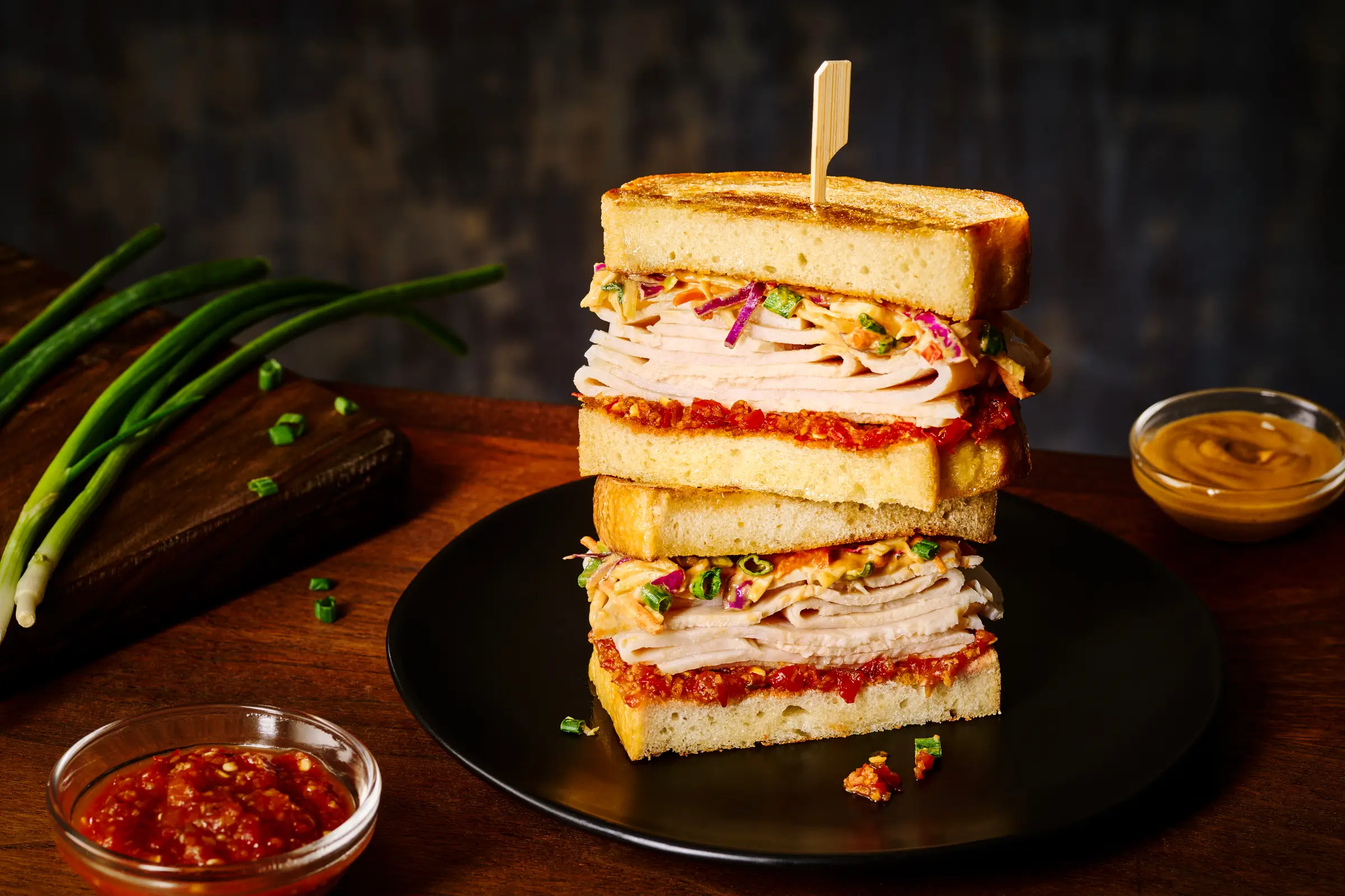 Pad Thai Turkey Sandwich