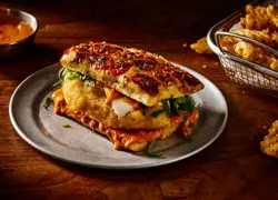 Vodka Parm Crispy Chicken Sandwich