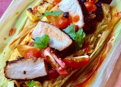 Delta Adobo Chicken Tamale