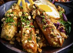 Balinese Chicken Satay Lilit & Chicken Nasi Goreng