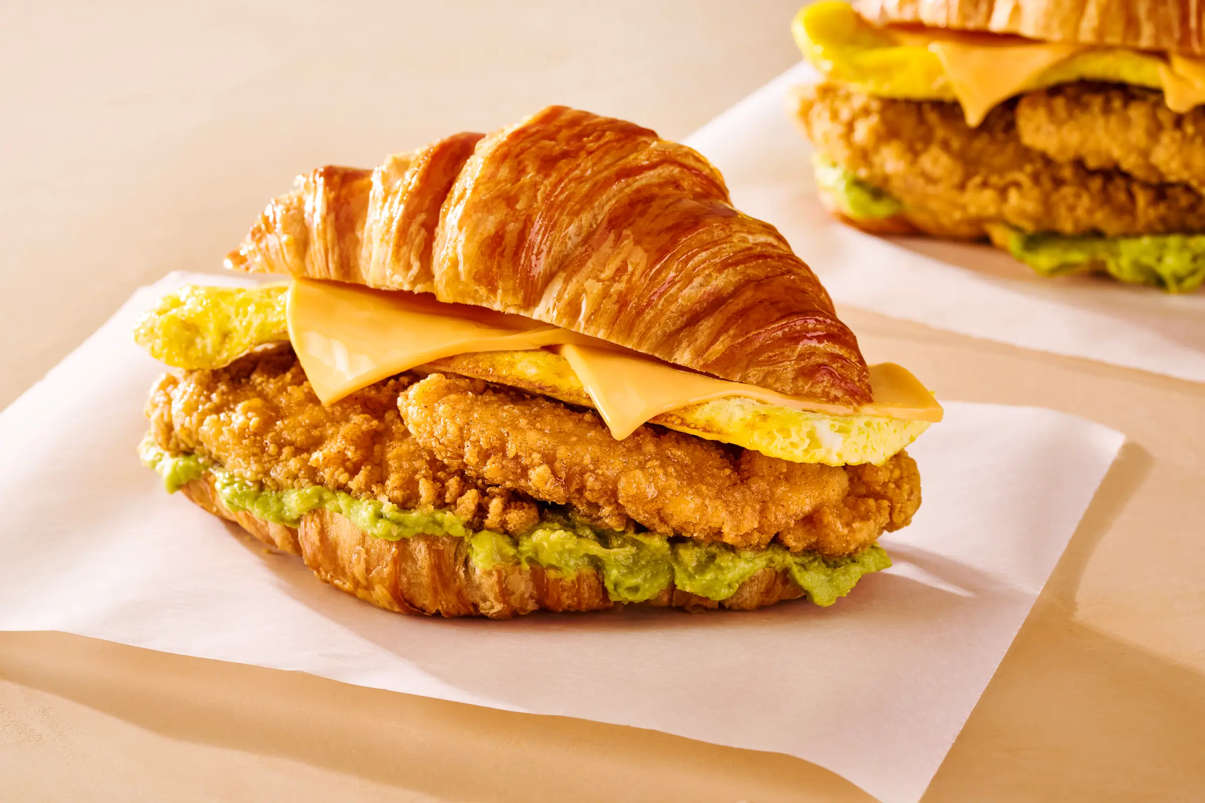 Chicken Tender Breakfast Sandwich