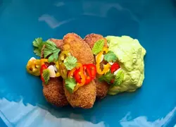 Chicken Paneer Croquettes